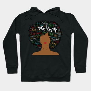 Juneteenth Afro Hoodie